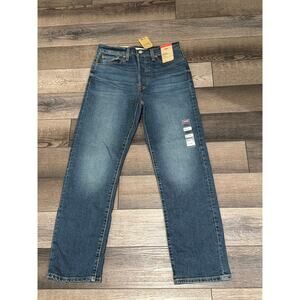 Levi’s Wedgie Straight High Rise Snug Through the Hip and Thigh 29x28 NWT